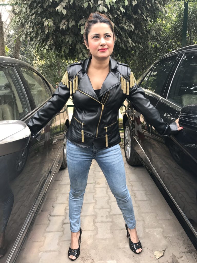 Black Biker Leather Jacket