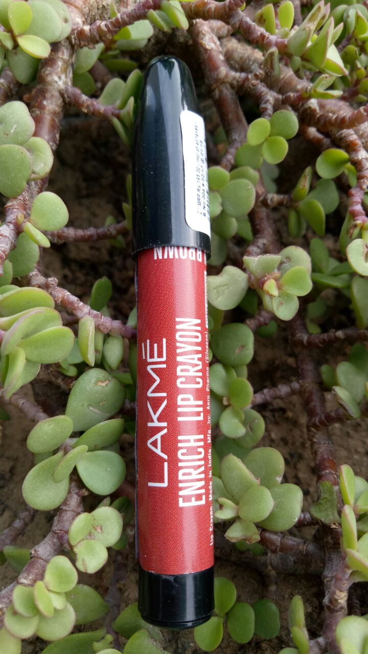 CINNAMON BROWN 09 BY LAKME ENRICH LIP CRAYON