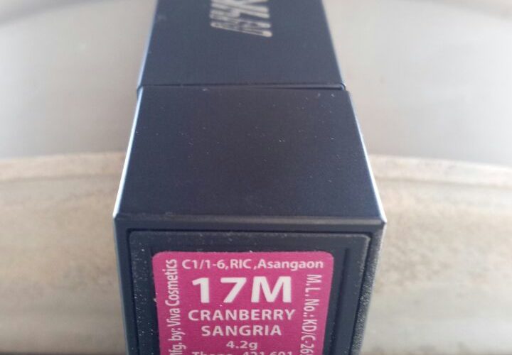 NYKAA CRANBERRY SANGRIA 17M