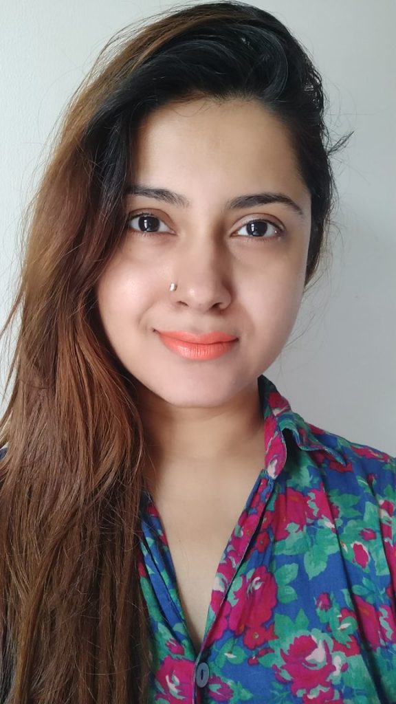 SAFFRON GOSSIP from LAKME 9 TO 5 PRIMER + MATTE